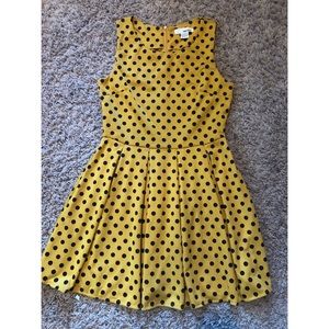 Black and gold boutique dress